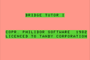 Bridge Tutor 1 abandonware