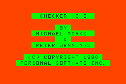 Checker King 0